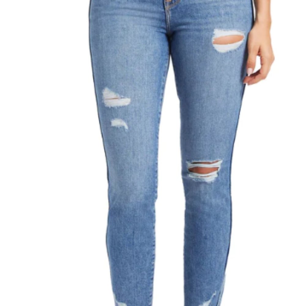 GOOD AMERICAN GOOD CURVE SKINNY JEANS